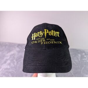 Harry Potter Order of the Phoenix Scholastic Book Fair Hat 2003 Promo Black Cap